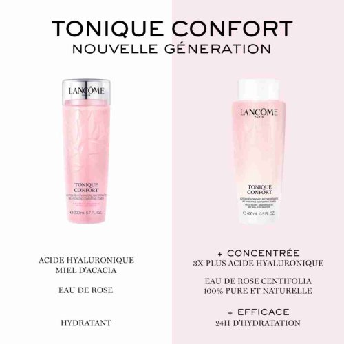 LANCÔME Tonique Confort - Erster Schritt der LANCÔME Tonique Confort - Erster Schritt der